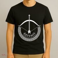 Greek Mythology Gift Ancient Greece Lovers Of Artemis T-Shirt thumb 3