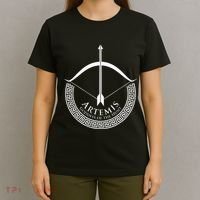 Greek Mythology Gift Ancient Greece Lovers Of Artemis T-Shirt thumb 4