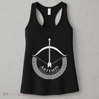 Greek Mythology Gift Ancient Greece Lovers Of Artemis Women's Tank Top thumb 3