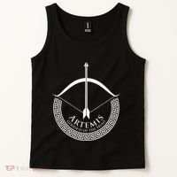 Greek Mythology Gift Ancient Greece Lovers Of Artemis Tank Top thumb 2