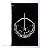 Greek Mythology Gift Ancient Greece Lovers Of Artemis Golf Towel thumb 0