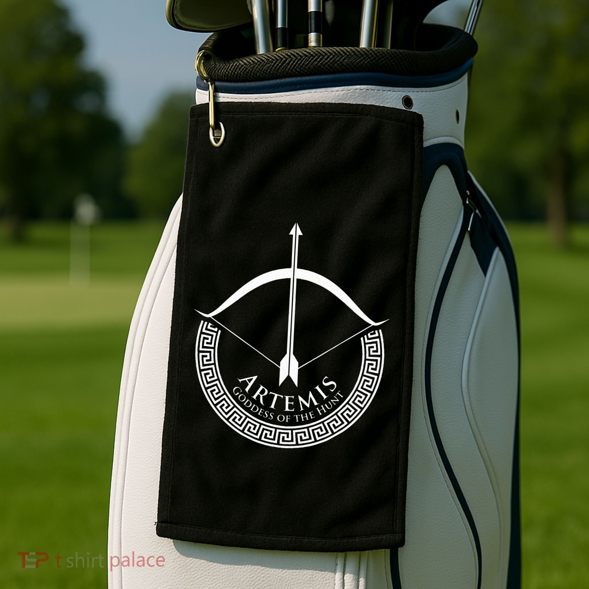Greek Mythology Gift Ancient Greece Lovers Of Artemis Golf Towel