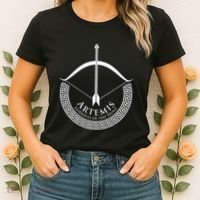 Greek Mythology Gift Ancient Greece Lovers Of Artemis Women's T-Shirt thumb 2
