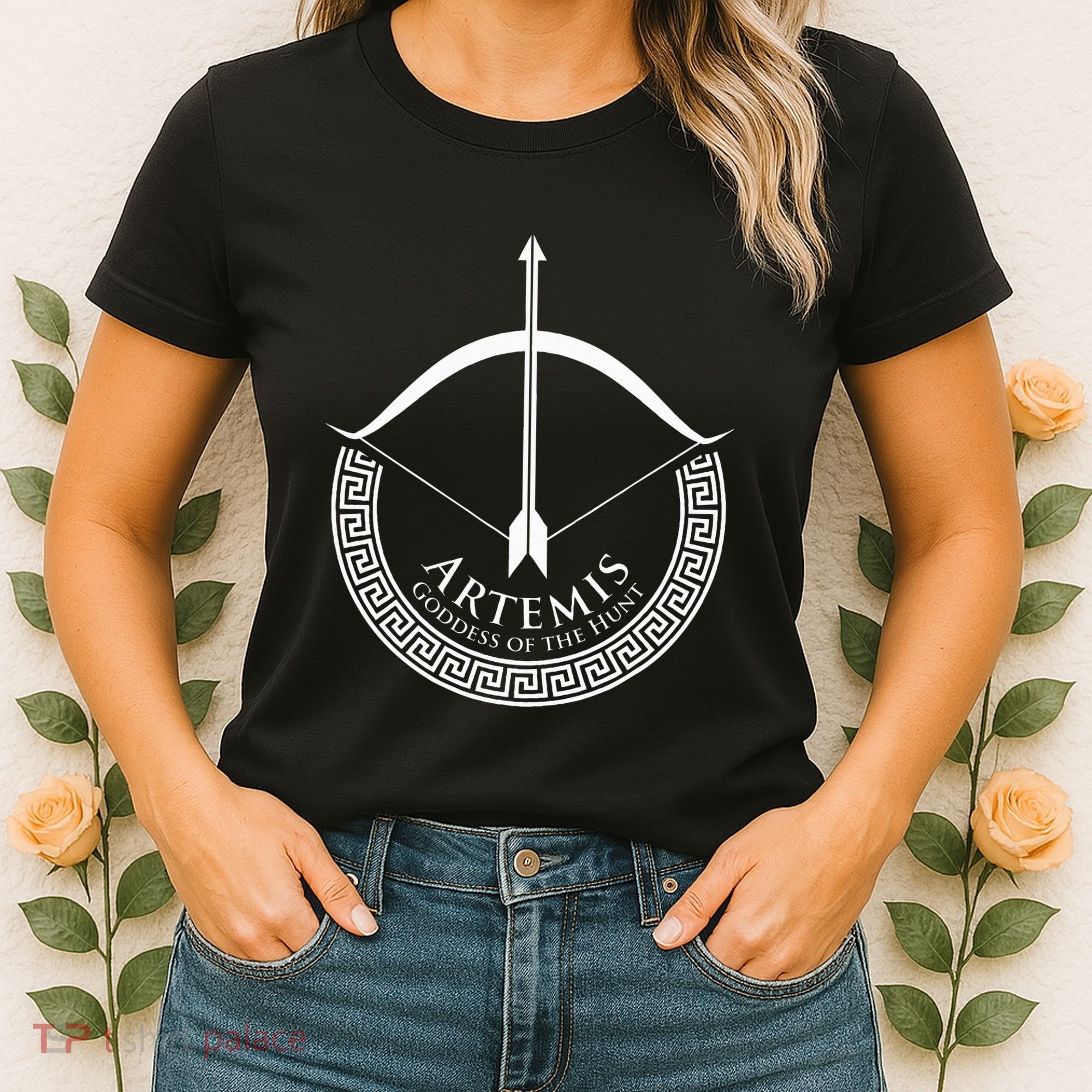 Greek Mythology Gift Ancient Greece Lovers Of Artemis Women's T-Shirt