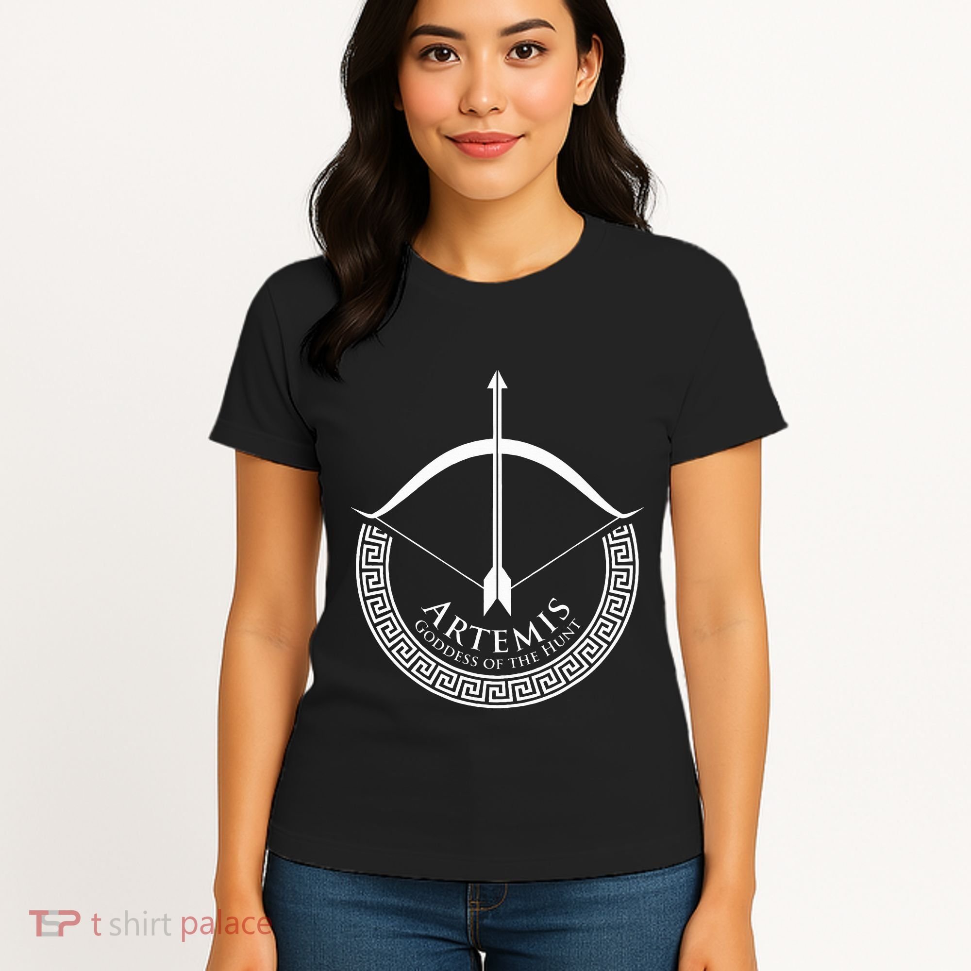 Greek Mythology Gift Ancient Greece Lovers Of Artemis Women's T-Shirt