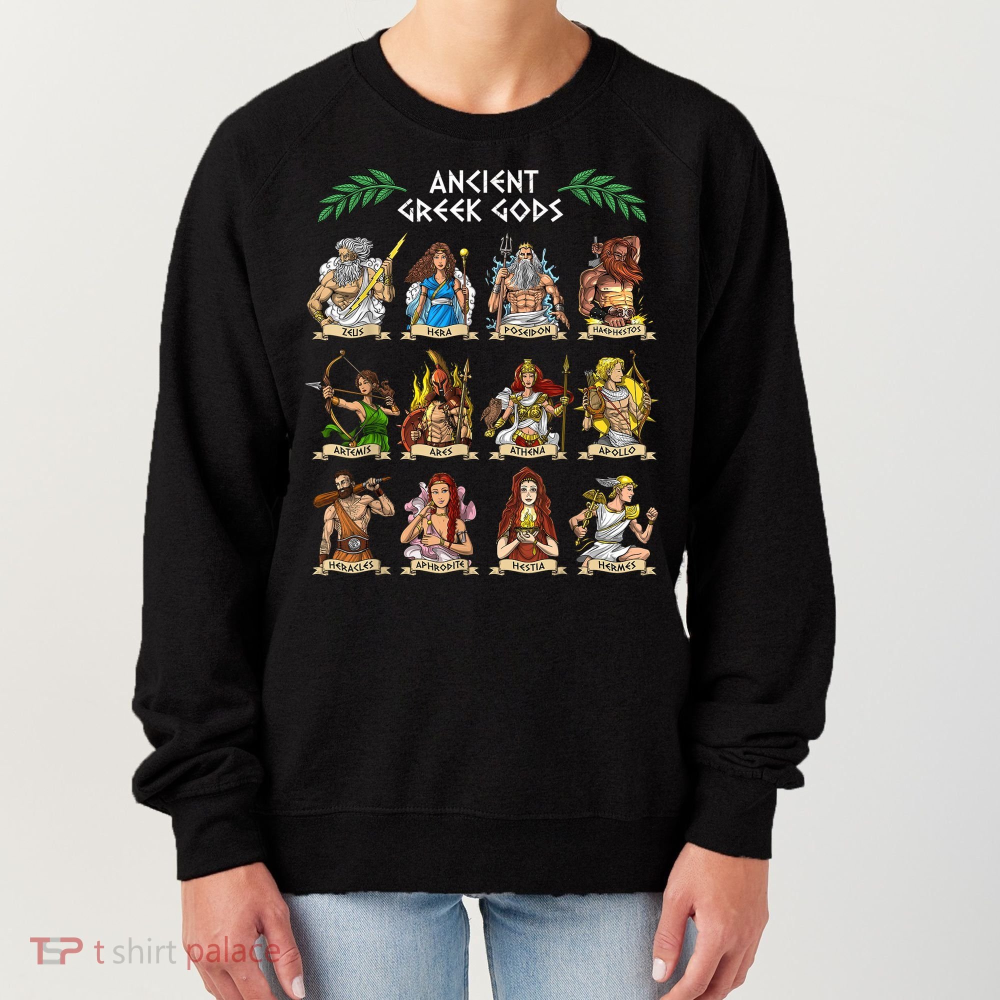 Greek Mythology Gods Ancient Greece Women's Sweatshirt