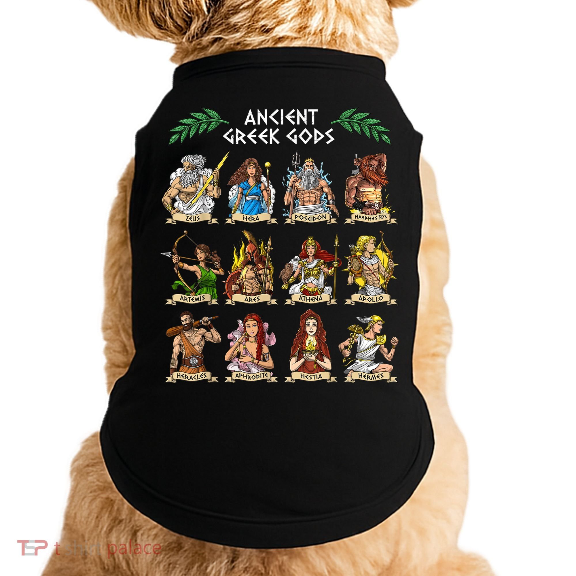 Greek Mythology Gods Ancient Greece Doggie Tank