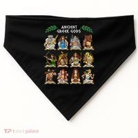 Greek Mythology Gods Ancient Greece USA-Made Doggie Bandana thumb 0