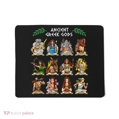 Greek Mythology Gods Ancient Greece Mousepad