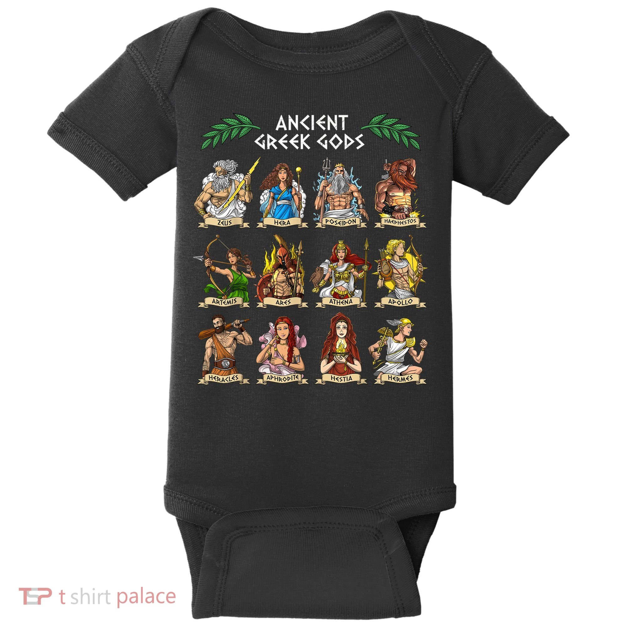 Greek Mythology Gods Ancient Greece Baby Bodysuit
