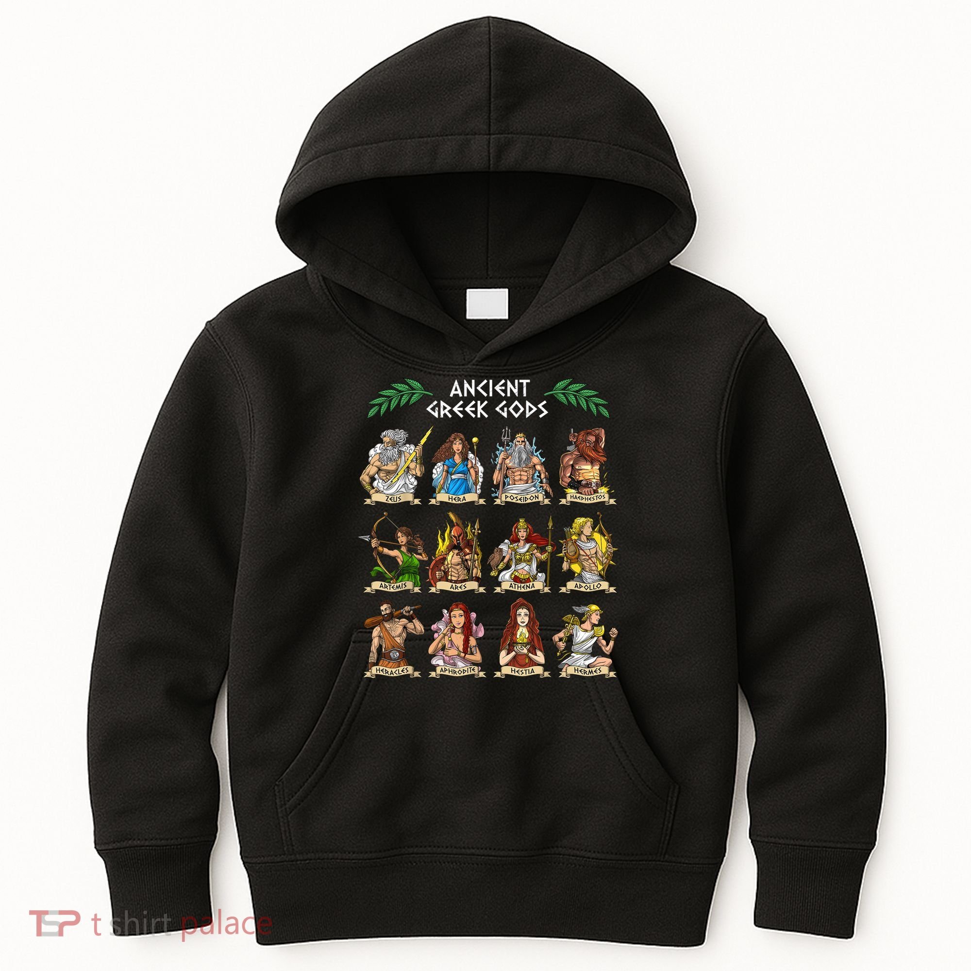 Greek Mythology Gods Ancient Greece Kids Hoodie