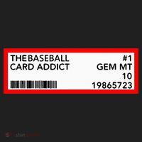 Gem Mint Graded Baseball Card Addict Grade Women's Sweatshirt thumb 2