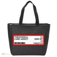 Gem Mint Graded Baseball Card Addict Grade Tote Bag thumb 0