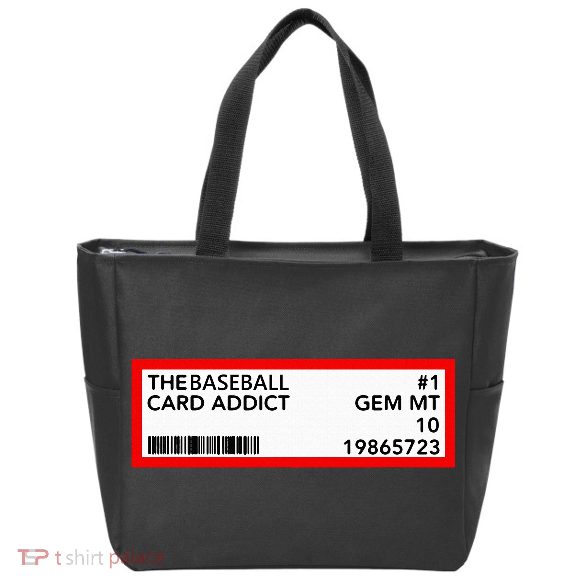 Gem Mint Graded Baseball Card Addict Grade Tote Bag