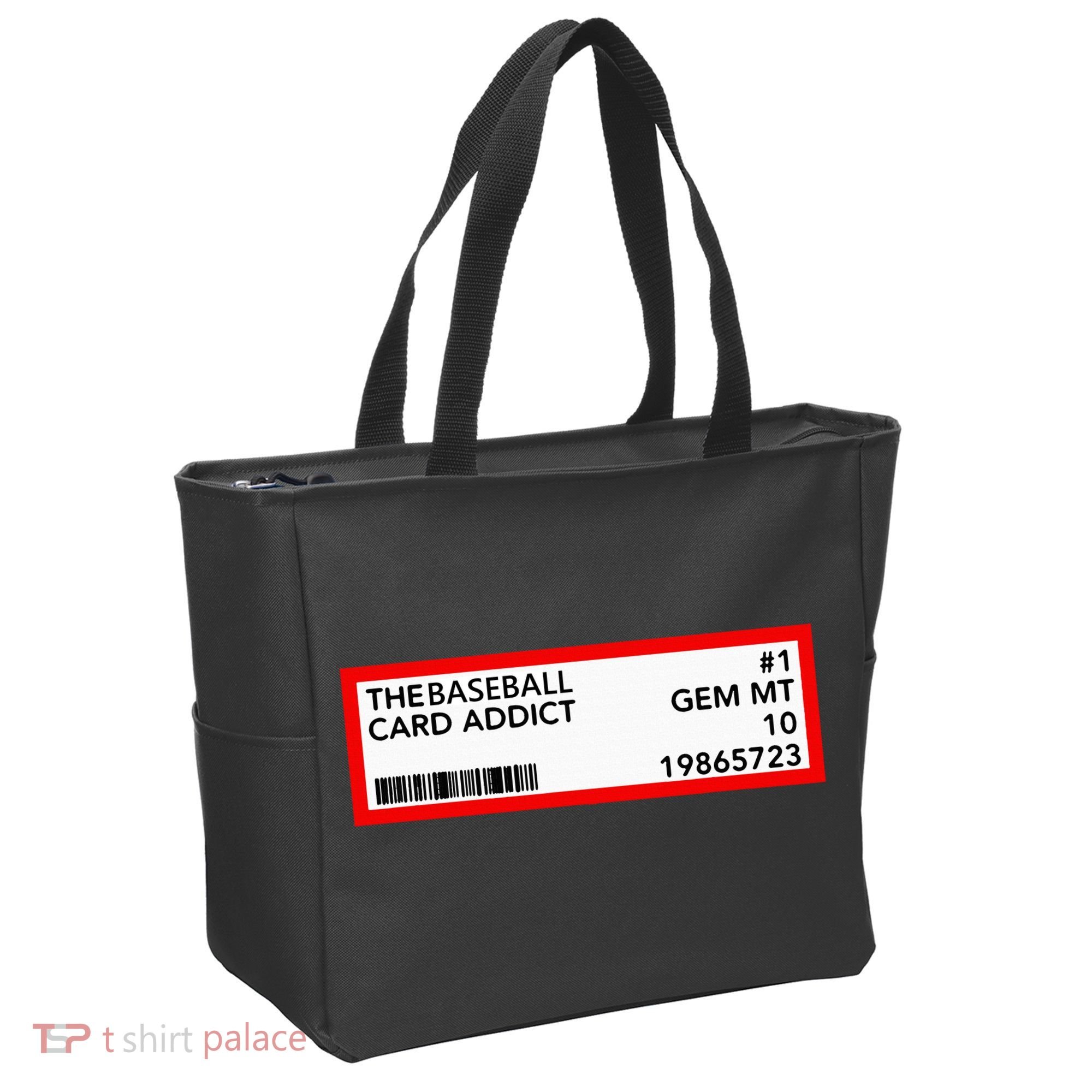 Gem Mint Graded Baseball Card Addict Grade Tote Bag