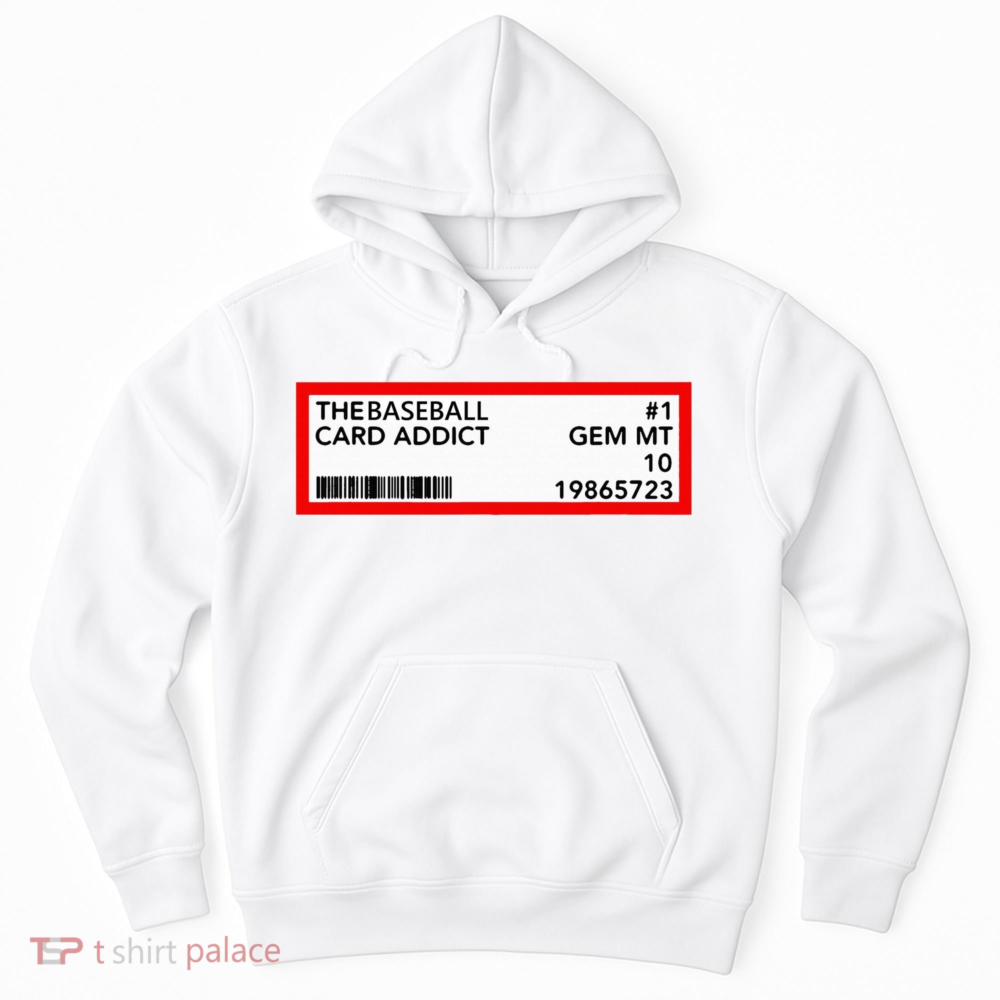 Gem Mint Graded Baseball Card Addict Grade Hoodie