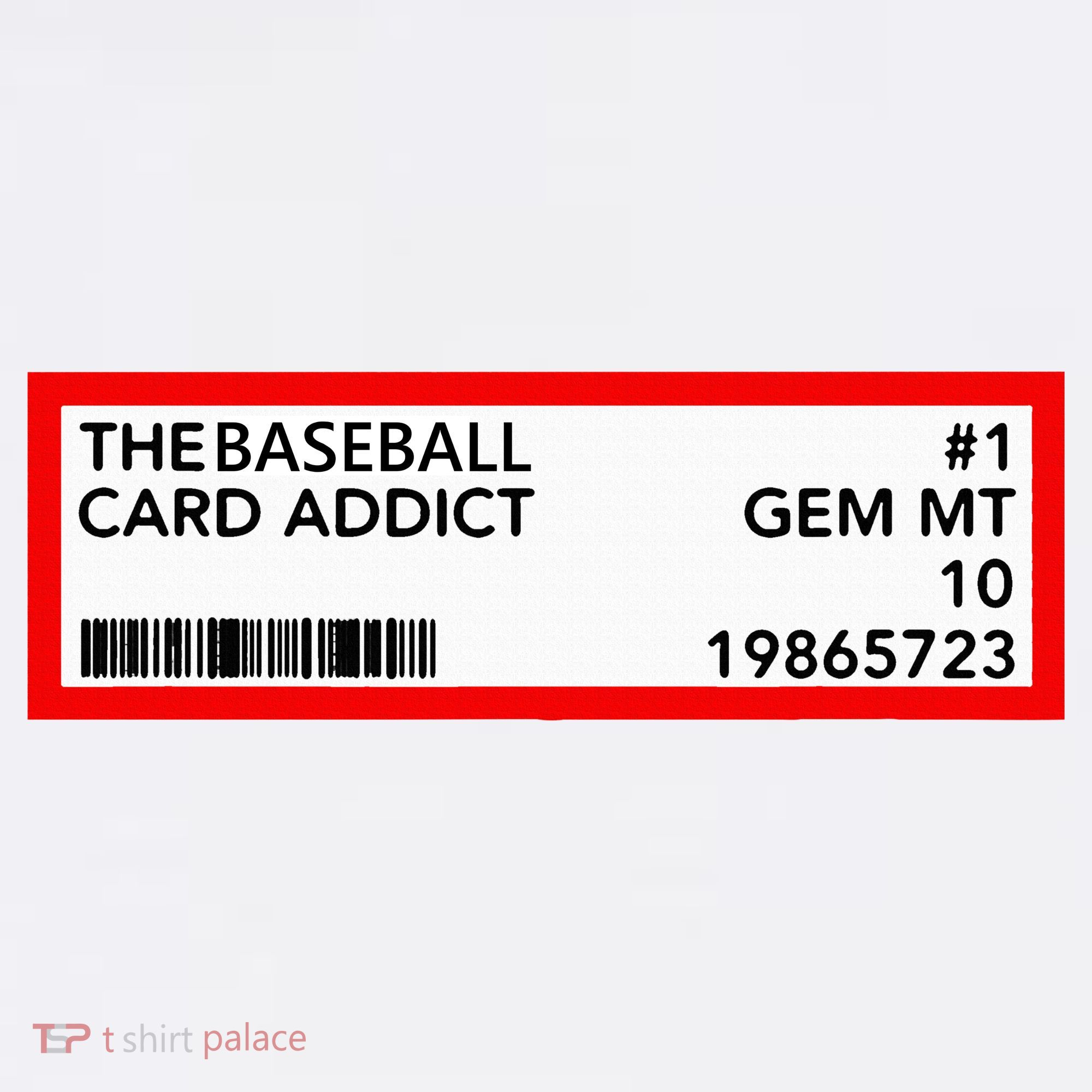 Gem Mint Graded Baseball Card Addict Grade Apron