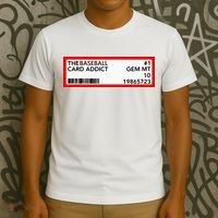Gem Mint Graded Baseball Card Addict Grade T-Shirt thumb 3