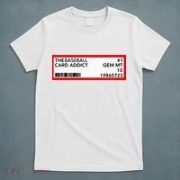 Gem Mint Graded Baseball Card Addict Grade T-Shirt thumb 5