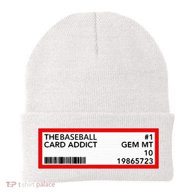 Gem Mint Graded Baseball Card Addict Grade Beanie