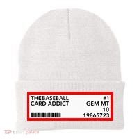 Gem Mint Graded Baseball Card Addict Grade Beanie thumb 0