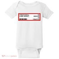 Gem Mint Graded Baseball Card Addict Grade Baby Bodysuit thumb 0