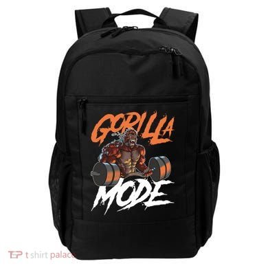 Gorilla Mode Gym Beast Workout Weights Lifting Power Gift Backpack