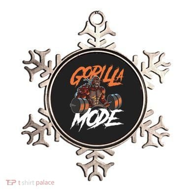 Gorilla Mode Gym Beast Workout Weights Lifting Power Gift Ornament