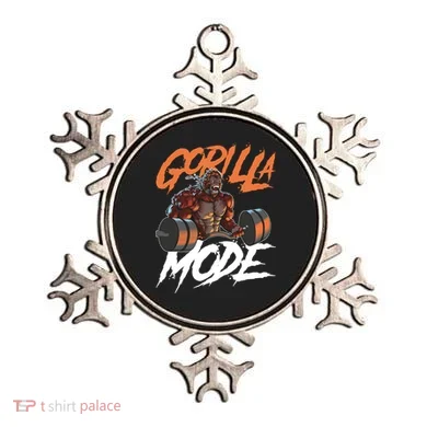 Gorilla Mode Gym Beast Workout Weights Lifting Power Gift Ornament