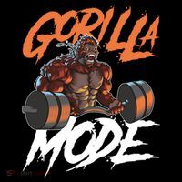 Gorilla Mode Gym Beast Workout Weights Lifting Power Gift Ornament thumb 1