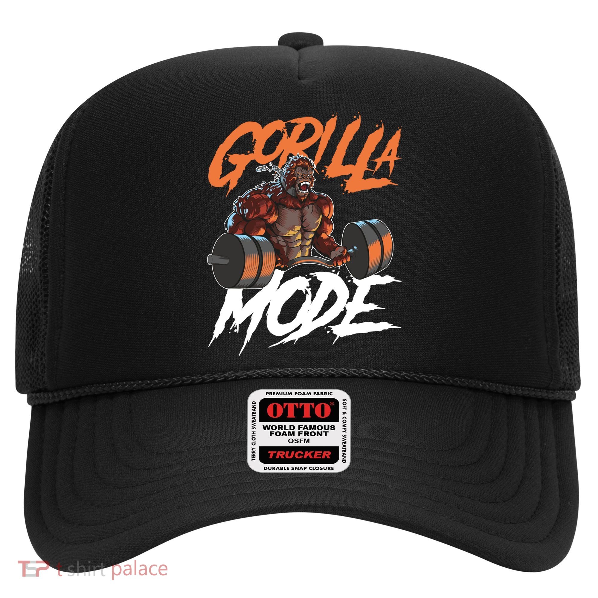 Gorilla Mode Gym Beast Workout Weights Lifting Power Gift Hat
