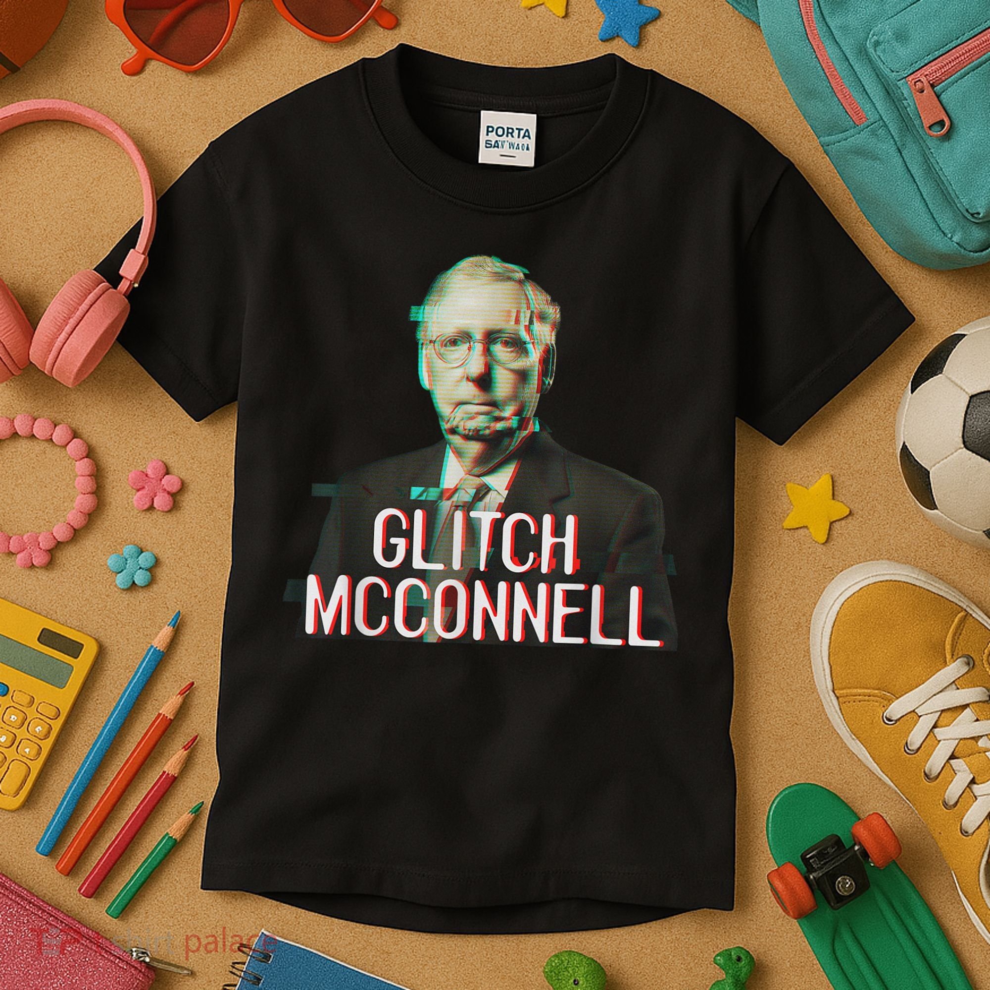 Glitch Mcconnell Kids T-Shirt
