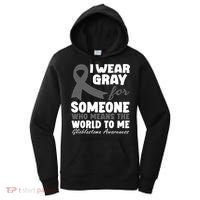 Glioblastoma Multiforme Gbm Advocate Astrocytoma Brain Tumor Gift Women's Hoodie thumb 0