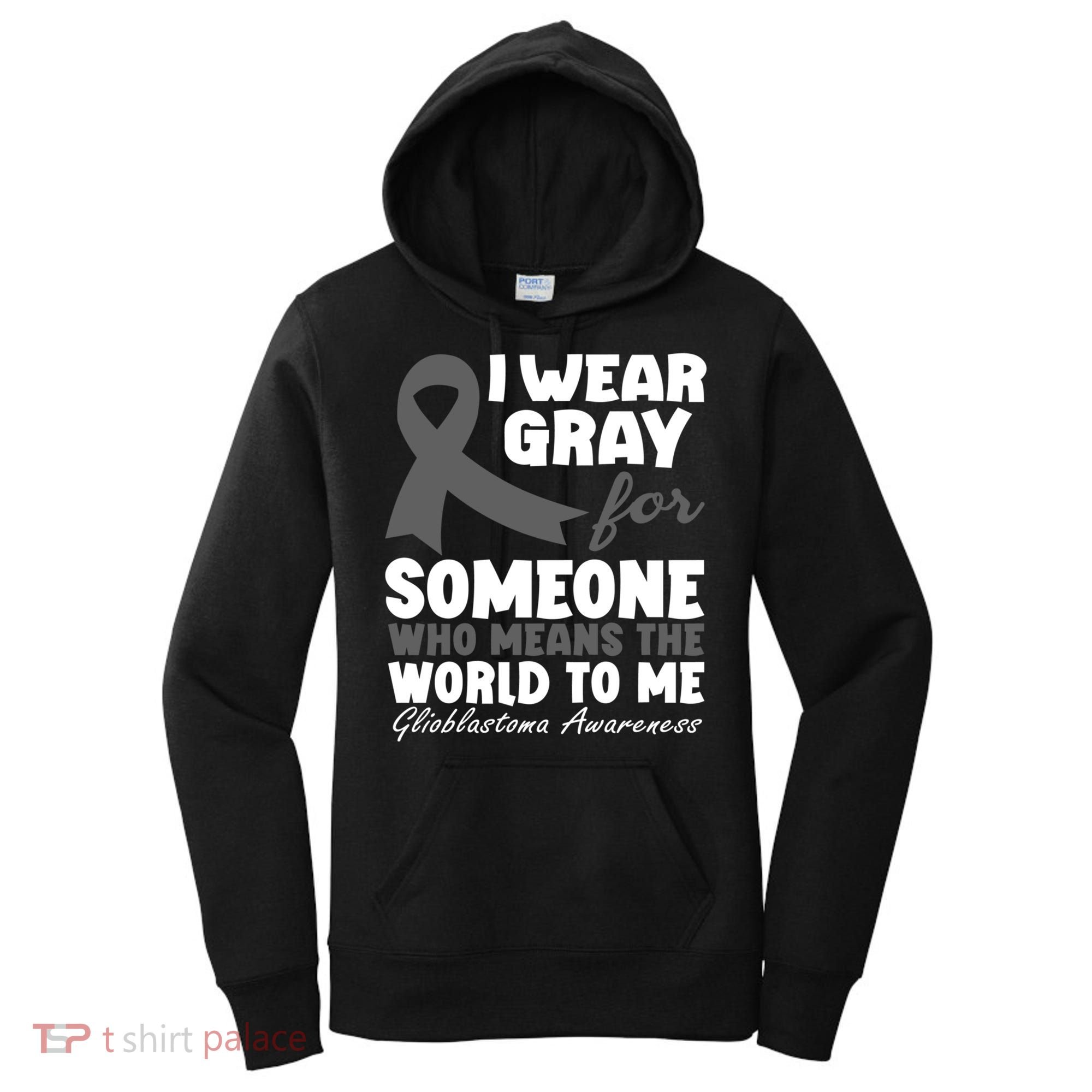 Glioblastoma Multiforme Gbm Advocate Astrocytoma Brain Tumor Gift Women's Hoodie
