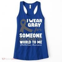 Glioblastoma Multiforme Gbm Advocate Astrocytoma Brain Tumor Gift Women's Tank Top thumb 0