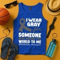 Glioblastoma Multiforme Gbm Advocate Astrocytoma Brain Tumor Gift Tank Top thumb 4