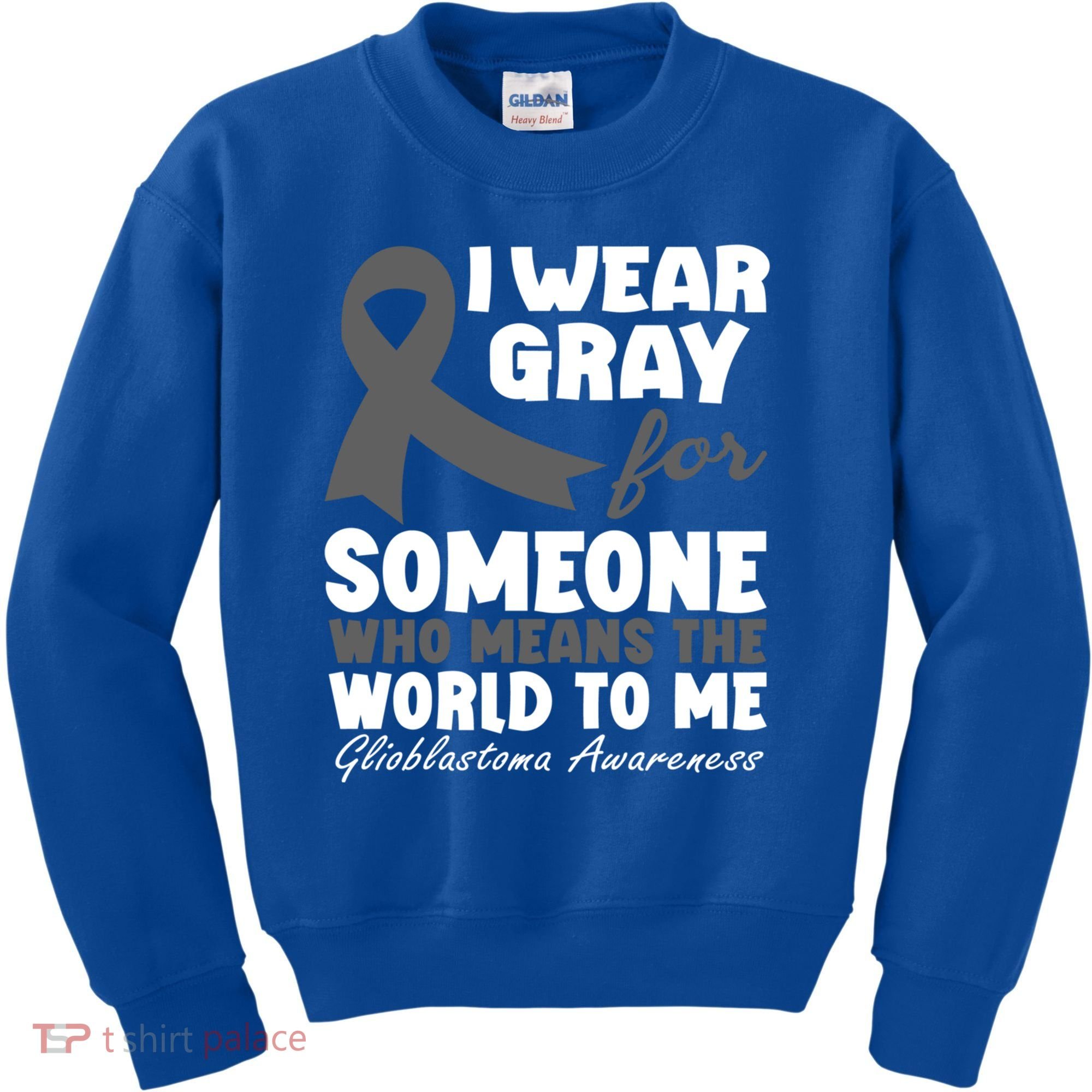 Glioblastoma Multiforme Gbm Advocate Astrocytoma Brain Tumor Gift Kids Sweatshirt