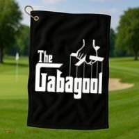 Gabagool Meme Golf Towel thumb 1