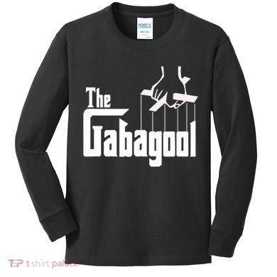 Gabagool Meme Kids Long Sleeve Shirt