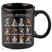 Greek Mythology Gods Ancient Greece 11oz C Handle Ceramic Mug thumb 0