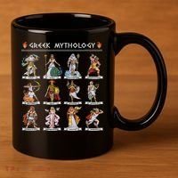 Greek Mythology Gods Ancient Greece 11oz C Handle Ceramic Mug thumb 3