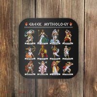 Greek Mythology Gods Ancient Greece Coaster thumb 0