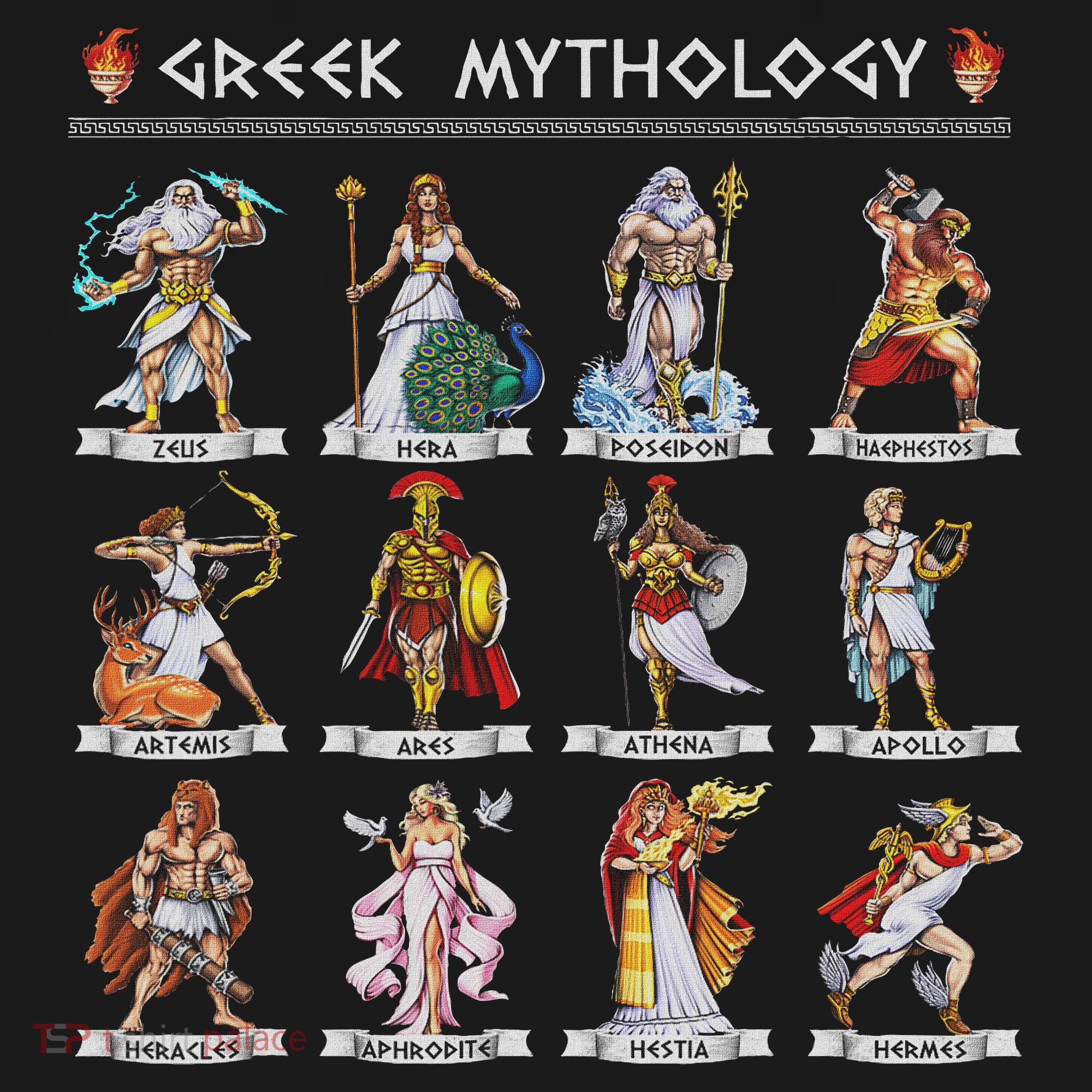 Greek Mythology Gods Ancient Greece Mousepad