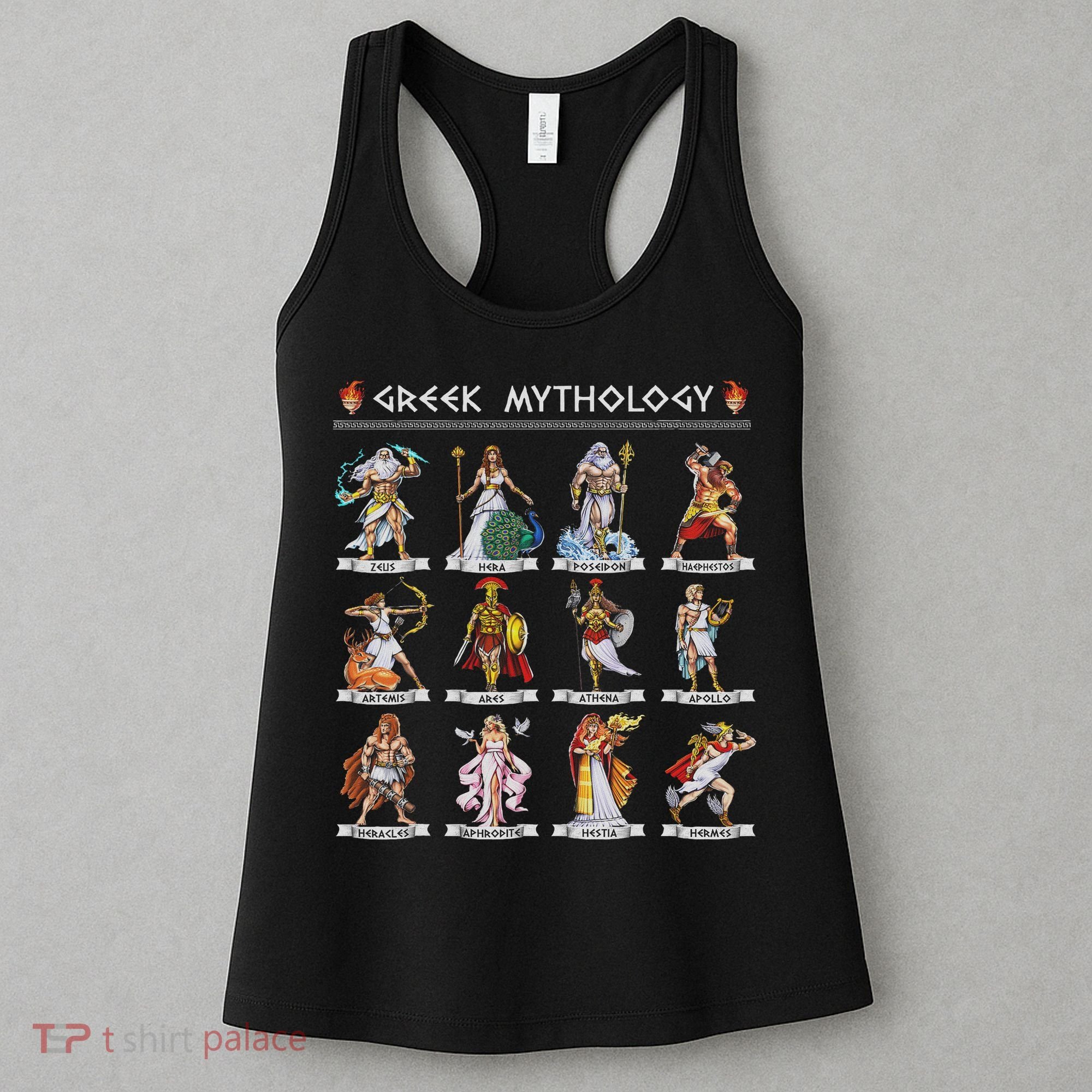 Greek Mythology Gods Ancient Greece Women's Tank Top