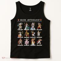 Greek Mythology Gods Ancient Greece Tank Top thumb 2