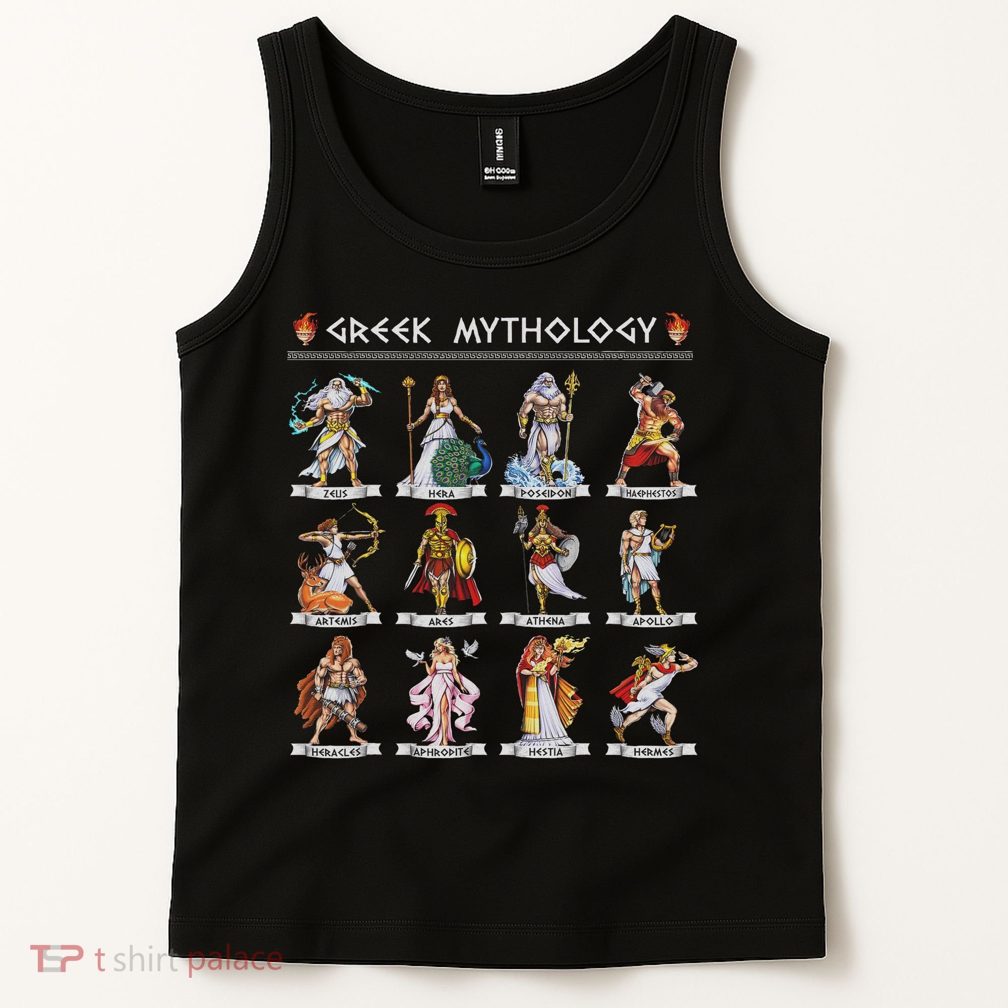 Greek Mythology Gods Ancient Greece Tank Top