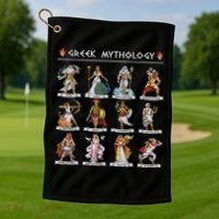 Greek Mythology Gods Ancient Greece Golf Towel thumb 1