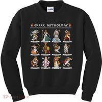 Greek Mythology Gods Ancient Greece Kids Sweatshirt thumb 0