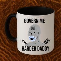 Govern Me Harder Daddy Coffee Mug thumb 2