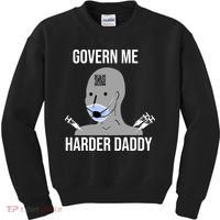 Govern Me Harder Daddy Kids Sweatshirt thumb 0